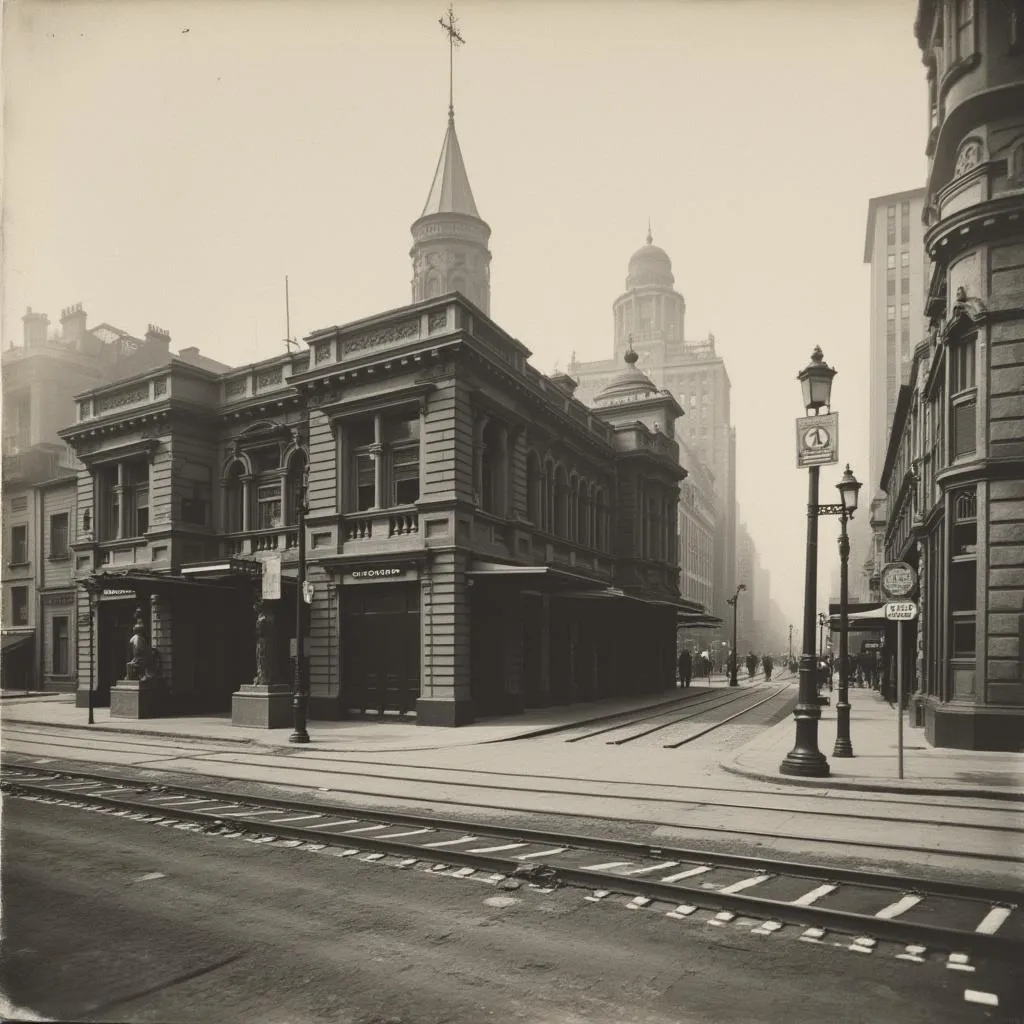 Fotografía histórica de YPF