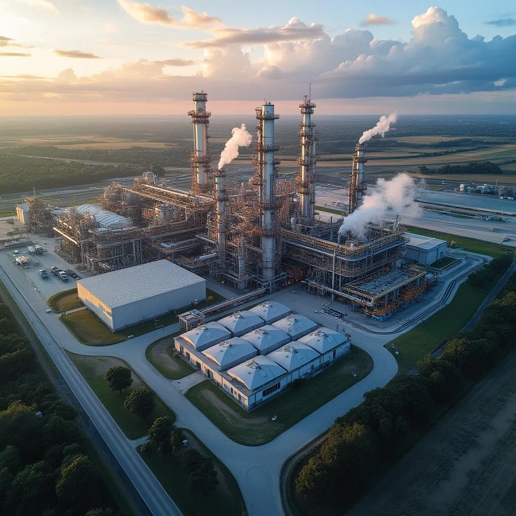 Refinería YPF La Plata