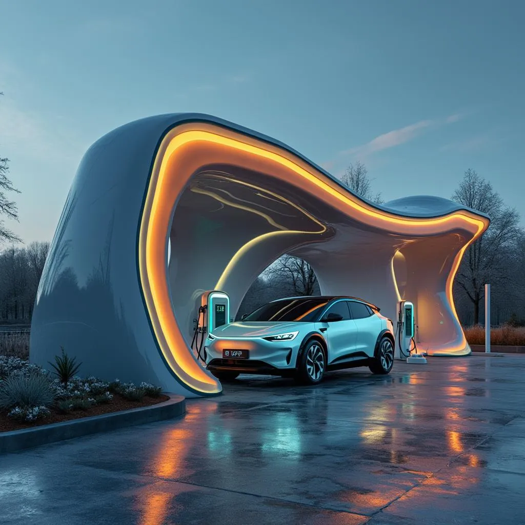 Punto de carga eléctrica YPF
