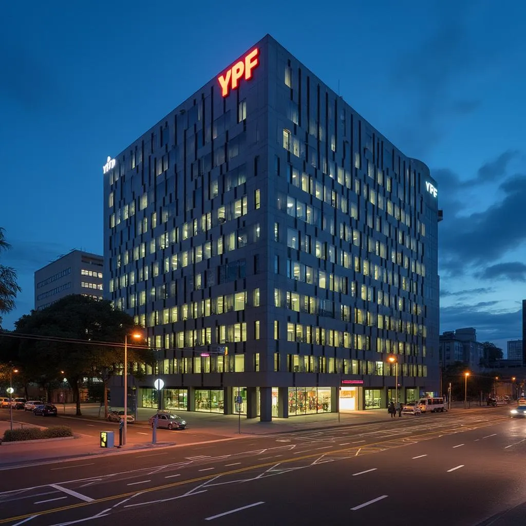Sede central de YPF en Buenos Aires